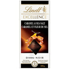 Lindt Excellence Bar - Caramel & Sea Salt-100 grams per bar