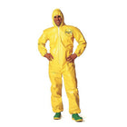 Dupont Personal Protection Coverall Tychem Qc Hood Serged Seam Yellow 4XL, 6 Pack (QC127S-4X)-Colour: Yellow