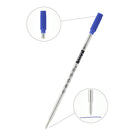 A.T. Cross 8511 Ballpoint Pen Refill - Medium - Blue Ink-The Cross Ballpoint Refill, Medium Point, 8511 - Blue is compatible with the Cross Classic Century, Century II, Townsend, ATX, Peerless, Wanderlust, Botanica, Bailey, Bailey Light, Calais, Tech2, Avitar and Stratford Ballpoint Pens (sold separately.)
