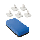 Dowling Magnets Magnetic Whiteboard Accessories Bundle-Post important announcements or assignments, display student work, hang ID lanyards, erase your board, and more