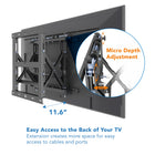 Mount-It! MI-367 Wall Mount for Video Wall, Display, TV, Digital Signage Display, Menu Board - Horizontal-Warranty: Limited Lifetime Manufacturers Warranty