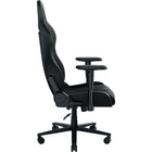 Razer Enki X Gaming Chair - Green-Built-In Lumbar Arch – The Razer Enki X’s lumbar curve gently supports your lower back and encourages you to sit in a neutral position, which helps your back feel less fatigued over long periods.