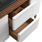 Modway Render 48" Single Sink Bathroom Vanity - White/Walnut/Black-9