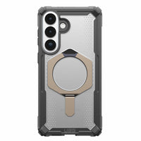 UAG Plasma XTE Rugged Kickstand Cell Phone Case with Magnets for Galaxy S26+ - Ash/Titanium-Integrated Kickstand with Multiple Viewing Modes