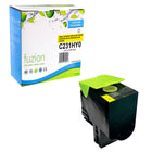 fuzion Lexmark (C231HYO) Compatible Toner Cartridge - High Yield - Yellow-Ink Colour: Yellow