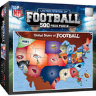 Masterpieces Puzzle Company NFL - League Map 500 Piece Jigsaw Puzzle-Age: 14+