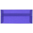 JAM Paper #10 Business Envelopes, 4 1/8 x 9.5, Purple Translucent Vellum, 100 Pack (PACV357g)-Primary blue