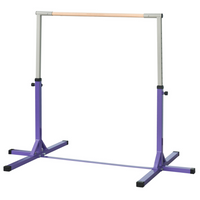 Soozier Toddler Professional Gymnastics Bar - Purple-The height can be adjustable of 13 gears   
