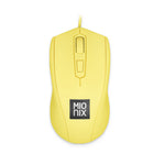 Mionix AVIOR Ambidextrous 5000 DPI Optical Mouse - Yellow French Fries-5000 native DPI optical sensor