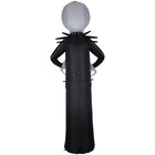 GEMMY Airblown Inflatable Halloween Jack Skellington with OPP Fan - 120"-Deflates for easy storage