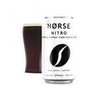 Norse Nitro Cold Brew Coffee - Harar Black Coffee - 355 mL - 12 Pack-Coffee profile contains the natural chocolate and blueberry notes