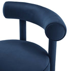 Modway Toulouse Performance Velvet Dining Chair - Midnight Blue-9
