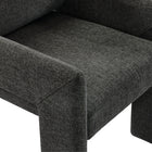 Modway Daven Fabric Upholstered Dining Chair - Charcoal-8