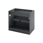 Modway Bryn 30" Wall-Mount Bathroom Vanity - Grey-6