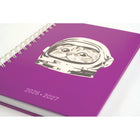 Pierre Belvédère 2026-2027 Weekly/Monthly Academic Planner - 6-1/4" W x 8-1/2" H - Castronaute - Bilingual-The course of the week is always in view with the 1 week on 2 pages grid