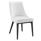 Modway Viscount Fabric Dining Chair - White-Modern Dining Side Chair