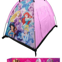Danawares Disney Princess Play Tent-Sturdy fiberglass poles UPR polyester resin - Buckle PP
