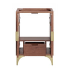 Modway Daylight 24" Bathroom Vanity Cabinet - Walnut-Spacious Storage