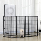 PawHut 6-Panel Heavy Duty Dog Playpen for S/M/L Dogs - 59" x 40" -6 panels puppy pen