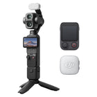 DJI Osmo Pocket 4P Vlog Combo-1-Inch CMOS & 17-Stop Dynamic Range, Dual Cameras with 4 Focal Lengths, 60mm for Natural Portrait