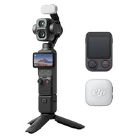 DJI Osmo Pocket 4P Vlog Combo-1-Inch CMOS & 17-Stop Dynamic Range, Dual Cameras with 4 Focal Lengths, 60mm for Natural Portrait