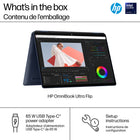 HP OmniBook Ultra Flip 14" 2-in-1 Copilot+ PC Laptop - Intel Ultra 7 258V – 2 TB SSD - 32 GB RAM - Windows 11 Home-The Intel Evo platform brings together the perfect combination of performance, responsiveness, battery life and stunning visuals in a new class of laptops. These designs are verified by Intel for an exceptional laptop experience, anywhere