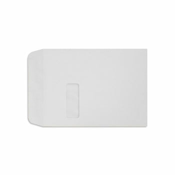 LUX 9 x 12 Open End Window Envelopes, White Linen, 500 Pack (1590-WLI ...