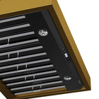 KUCHT KRH36TG 36" 900 CFM Wall Mounted Range Hood - Gemstone-Equipped with two 1.5 Watt LED lights, this seamless design pro-style range hood will give you better visibility while cooking and enhance the look of your pro-style Kucht range