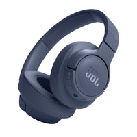JBL Tune 720BT Over-Ear Headphones - Blue-The JBL Tune 720BT feature the renowned JBL Pure Bass sound, the same that powers the most famous venues all around the world