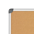 Quartet Euro Framed Bulletin Board - 24"x 36"-Large size of 24" x 36" provides ample space for communication and display