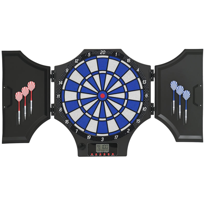 Soozier Electronic Dartboard with 31 Games - So ft Tip Dart Board