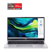 Acer Aspire Lite 15.6" FHD Laptop - AMD Ryzen 7 5700U - 512 GB SSD - 8 GB RAM - Windows 11 - Silver-Display Specs and Resolution: 15.6" display with IPS technology, FHD 1920 x 1080, 16:9 aspect ratio, 45% NTSC color gamut