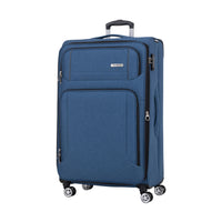 Samsonite ZoomR 360 Spinner Large Luggage - 32" - Blue-Constructed of durable 100% polyester fabric