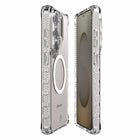 ITSKINS Hybrid_R Cell Phone Case with Magnets for Galaxy S26 Ultra - Clear-Available for MagSafe