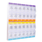 BIOS Living Easy Open 4-Week Daily Pill Planner -4 x per day