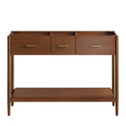 Modway Zaire 48" Double Sink Compatible Bathroom Vanity Cabinet - Walnut-9