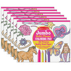 Melissa & Doug Pink Jumbo Colouring Pad, Grade Toddler - 2, 6 Pack-Age group and grade: Ages 3+ years and grades toddler - 2nd