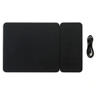 Spracht MagPad Charger and Mouse Pad - Black-Magnetic Flexibility: Use the MagPad with both halves connected or pull them apart for maximum adaptability to your setup.