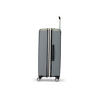 Reebok Action 30" Hardside Spinner Check-in Luggage - Grey-Telescopic trolley handle with multi-stage locking heights