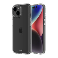 AXS ULTRA CLEAR Drop-tested Case for Apple iPhone 15 Plus - Clear-Anti-UV material offers a crystal clear design