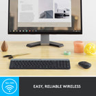 Logitech MK470 Slim Wireless Keyboard and Mouse Combo - Graphite-Simple plug-and-play USB nano receiver offers a strong reliable 2.4 GHz wireless connection with 10 meters (33ft) of range
