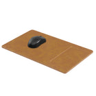 General Supply Goods + Co PU Leather Qi Charging Mouse Pad - Cognac-The built in over-voltage, under-voltage, short circuit and over