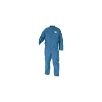 Kimberly-Clark Coveralls Kleenguard A20Blue w/Zip Elastic XXL, 12 Pack (58505)-Material: SMS