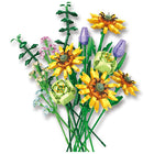 Contixo Sunflower Bouquet Flordal Collection Building Block Set - 975 Pieces-The Contixo Sunflower Bouquet Building Block Set is an ideal gift for floral enthusiasts, creative minds, and anyone who appreciates the art of building. Whether you're indulging in a solo building session or collaborating with friends and family, this set fosters a sense of togetherness and shared enjoyment