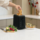 WIllow 2 Slice Toaster- Black-High-lift toast boost makes it easier to reach small slices