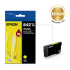 Epson T842 DURABrite Ultra Ink Cartridge - High Yield - Yellow-High yields for affordable high-volume printing