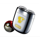 Yoose MINI Pokémon Limited Edition Rotary Portable Electric Shaver - Pikachu Yellow-Iconic Pokémon collaboration: Features a vibrant Pikachu-inspired design and premium zinc alloy body, making it a high-performance grooming tool and a unique collectible
