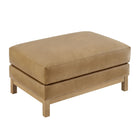 Modway Roscoe Vegan Leather Ottoman - Toast-8