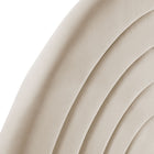 Modway - Solana Arqué Performance Velvet Tête de lit complète, Amande-5