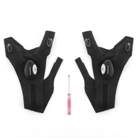 InnovaGoods Gloves with LED Light Gleds - Pair-These gloves with LED lightare ergonomic, flexible and adaptable, which makes them very comfortable and easy to use. They feature an on/off button to switch the integrated LED lights on and off. 2 multipurpose gloves with light,one size. 4 white LED lights(2 on each glove).